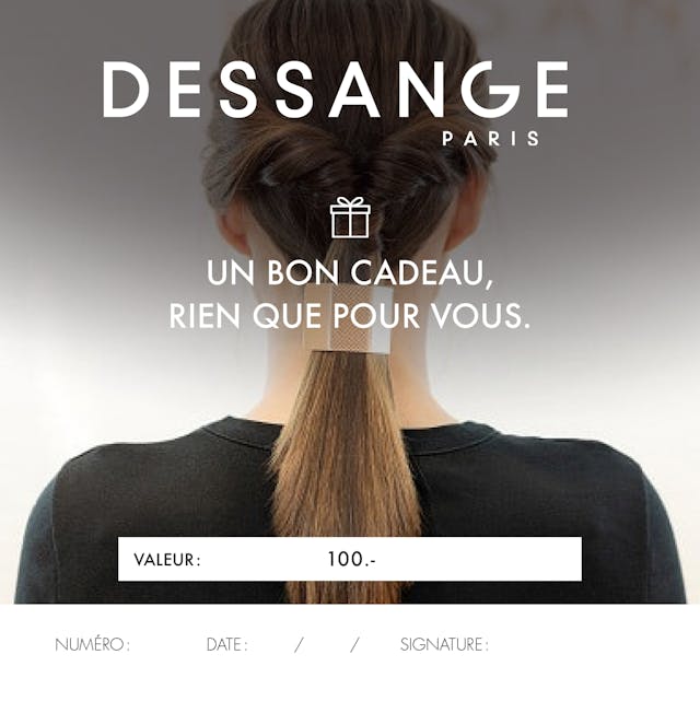 Bon cadeau Dessange Paris CHF 100.-_logo