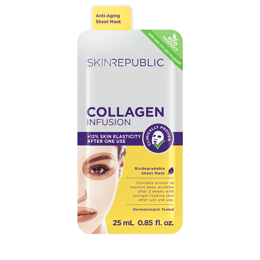 SkinRepublic - Masque Visage Infusion Collagène