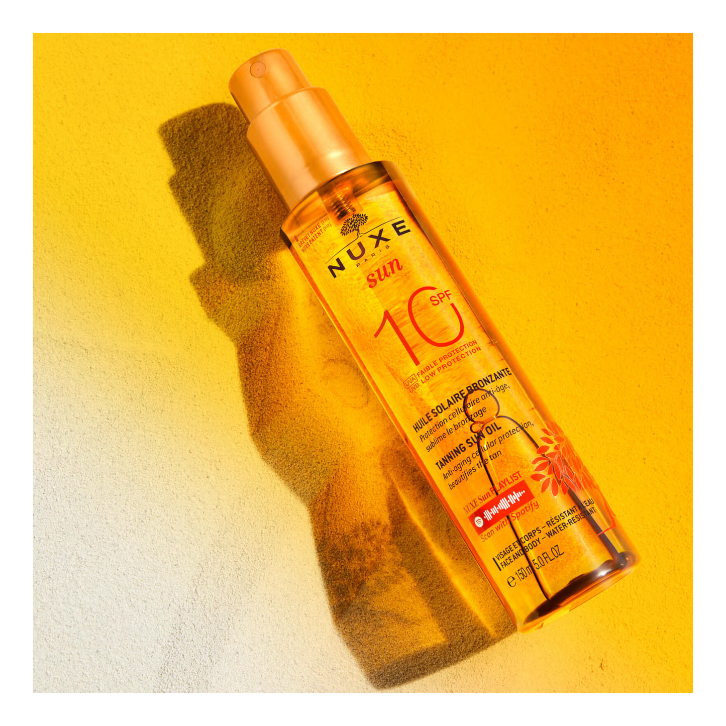 Nuxe - SPF10 - L'Huile Bronzante Visage et Corps - Faible Protection