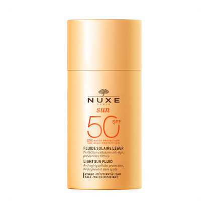 Nuxe - SPF50- Fluide Léger Visage - Haute Protection