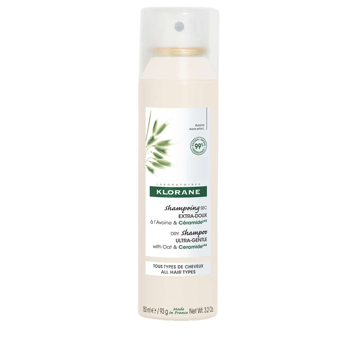 Klorane - Shampooing Sec Lait D'avoine