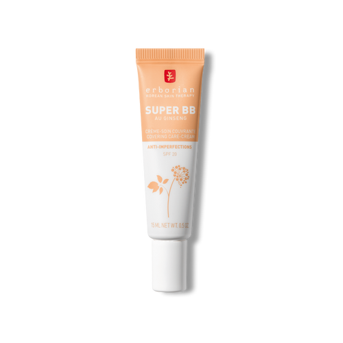 Erborian – Super BB – abdeckende BB-Creme gegen Hautunreinheiten – golden 