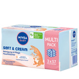 Trio Lingettes Soft & Cream