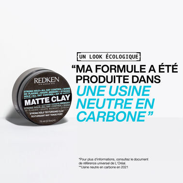 Redken - Matte Clay - pâte à fixation