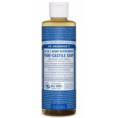 Dr. Bronner's - Sapone liquido - Menta piperita