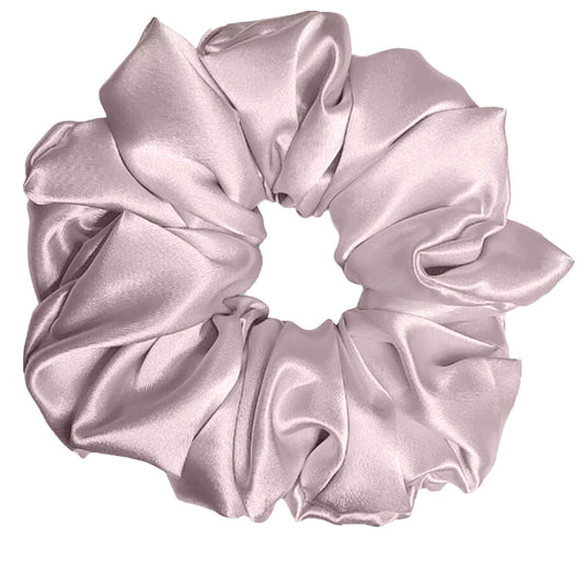 Scrunchie en Soie Premium Rosé