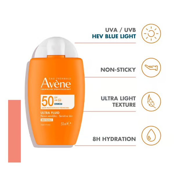 Avene - Ultra Fluide Invisible SPF 50