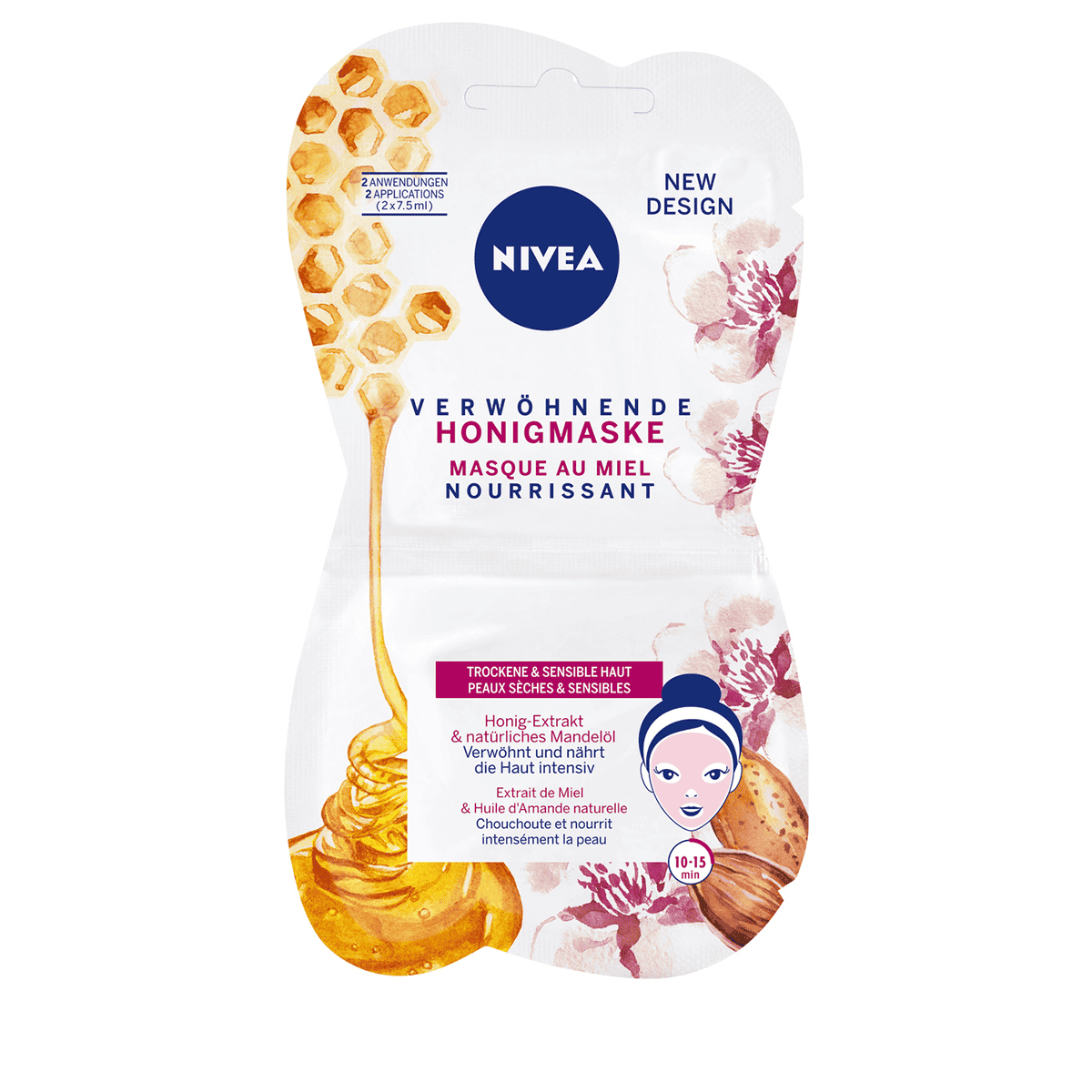 NIVEA - Masque au Miel Nourrissant