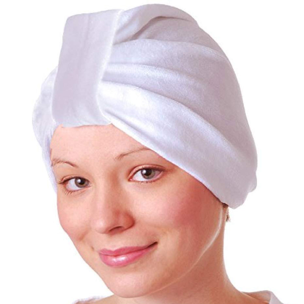 Nicki-Turban blanc