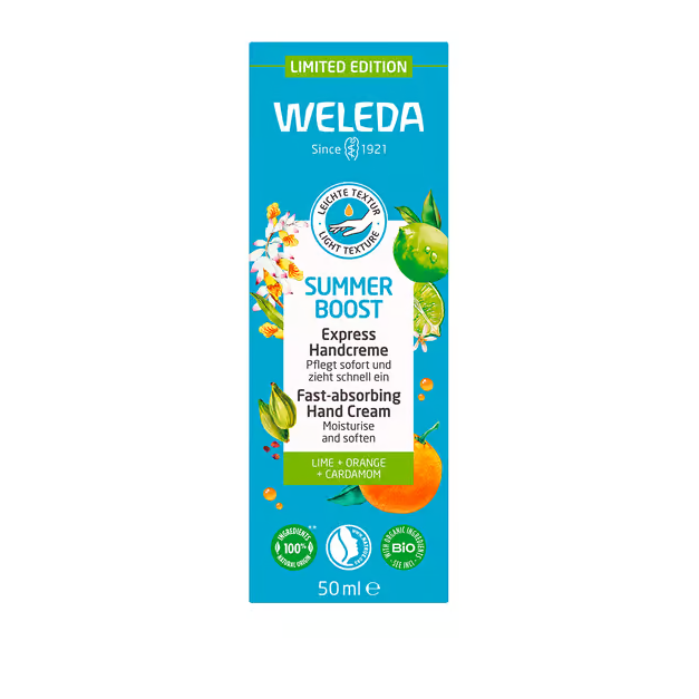 Weleda - Summer Boost Crème Mains Express