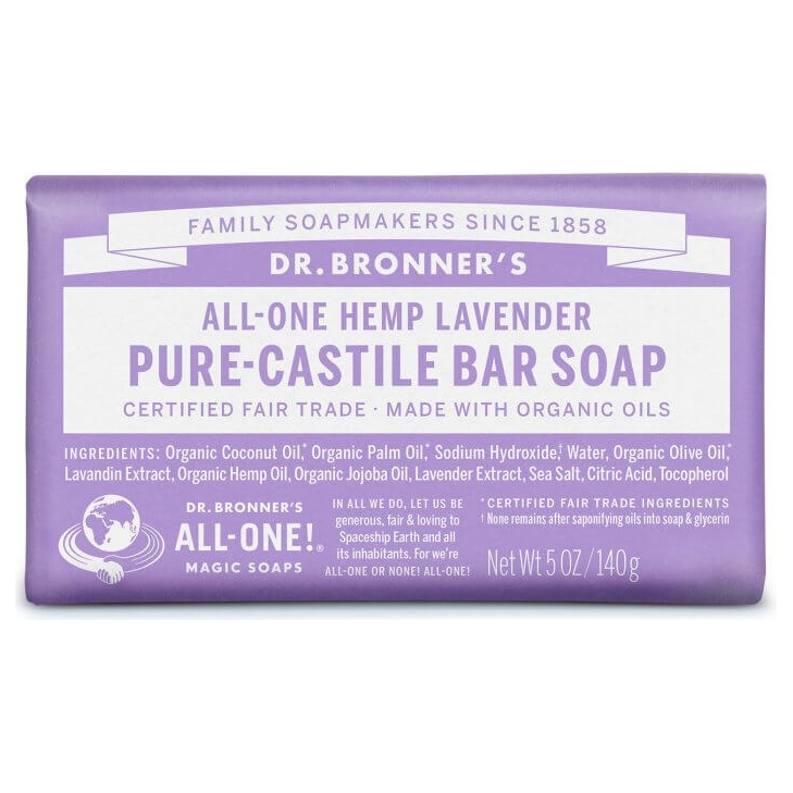 Dr. Bronner's - Pain de savon - Lavande