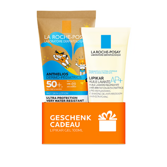 La Roche-Posay - Wetskin Gel SPF 50+ Gratuit Lipikar Huile de bain