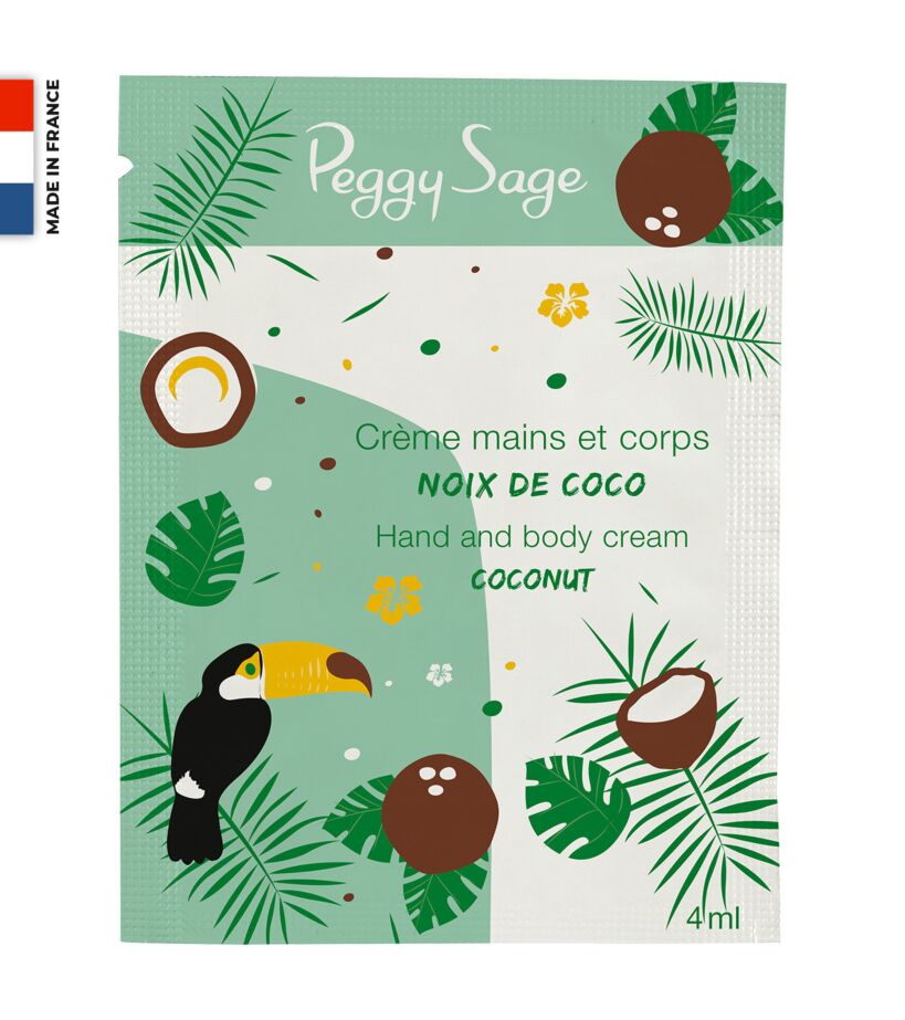 Peggy Sage - Crème mains et corps - noix de coco