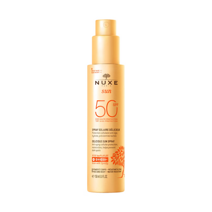 Nuxe - SPF50 - Spray Solare Viso e Corpo - Protezione Alta 