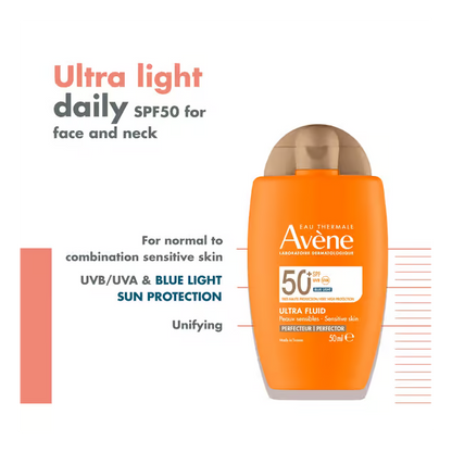 Avene - Ultra Fluide Perfecteur SPF50+