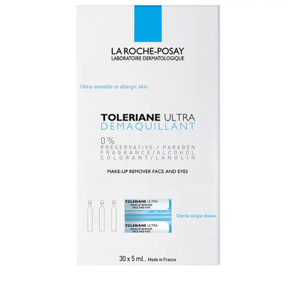 La Roche-Posay – Ultra-Make-up-Entferner – Einzeldosen für intolerante oder reaktive Haut