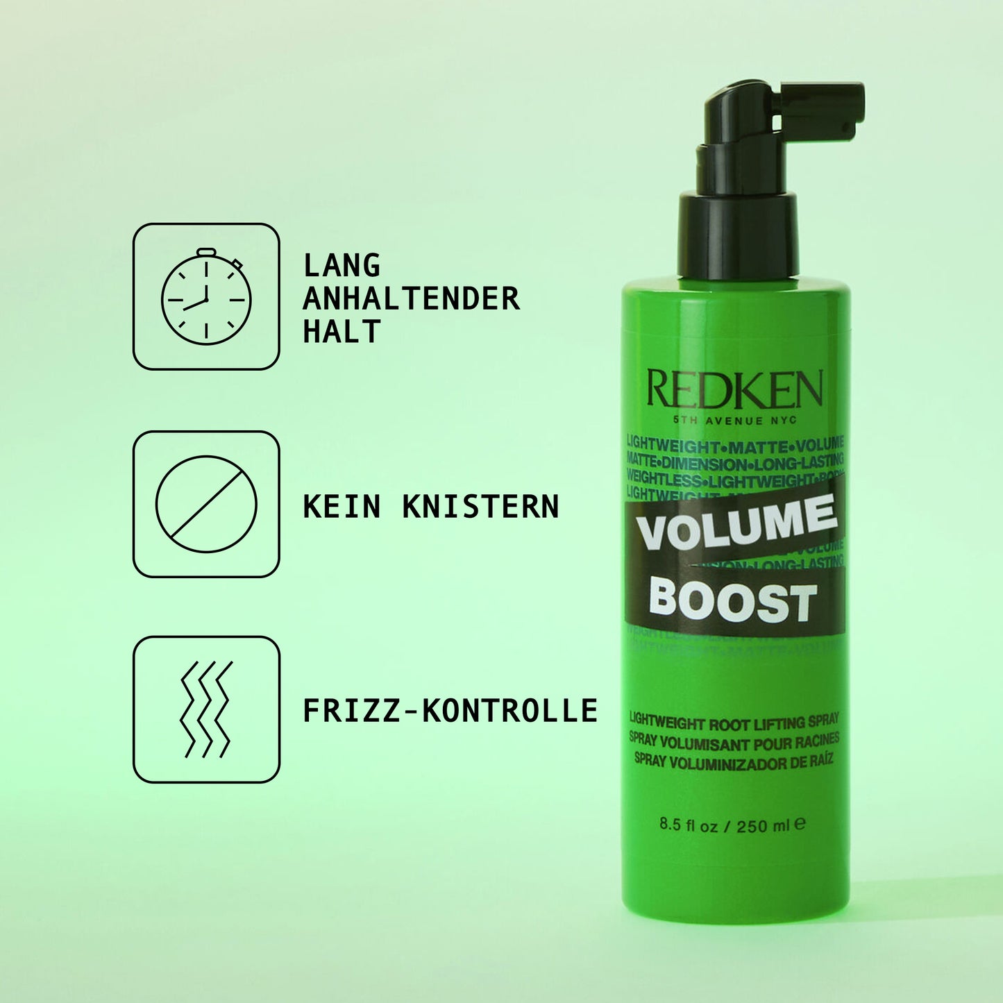 Redken – Volume Boost – voluminöses Sprühmousse