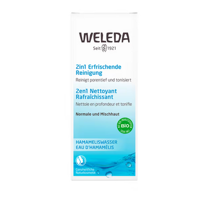 Weleda - 2 en 1 Nettoyant Rafraîchissant