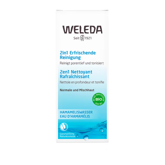 Weleda – 2 in 1 erfrischender Reiniger 