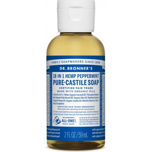 Dr. Bronner's - Sapone liquido - Menta piperita