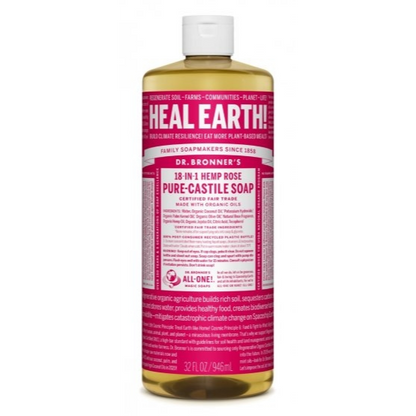 Dr. Bronner's - Sapone liquido - Rosa