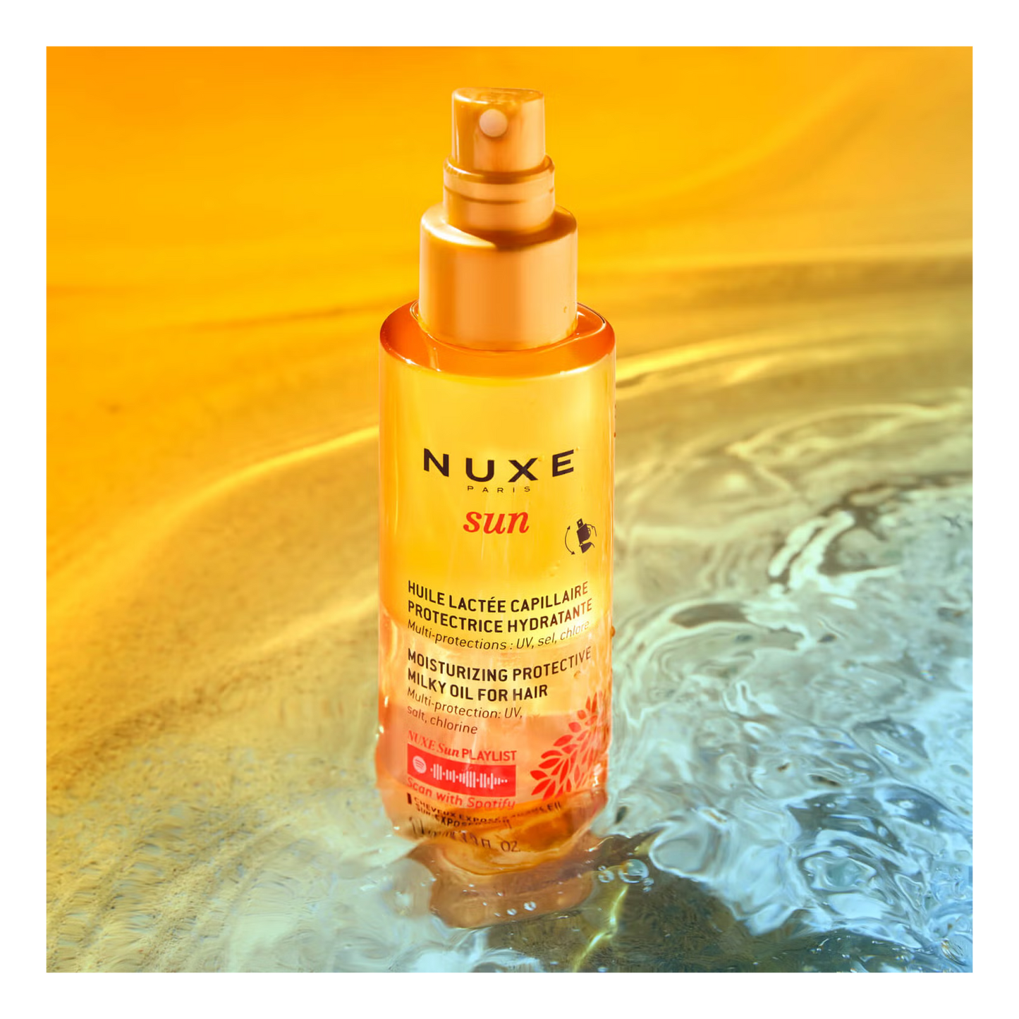 Nuxe - Huile Lactée Capillaire Protectrice Hydratante