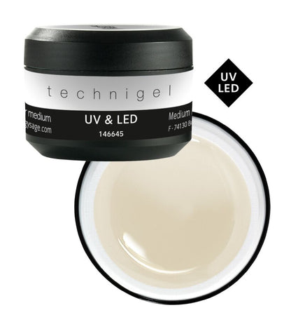 Peggy Sage - Gel costruttore UV&amp;LED - Medio - Trasparente