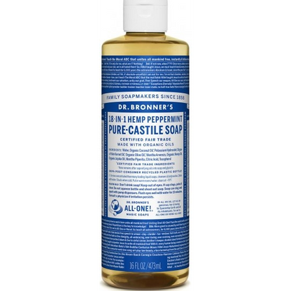 Dr. Bronner's - Sapone liquido - Menta piperita