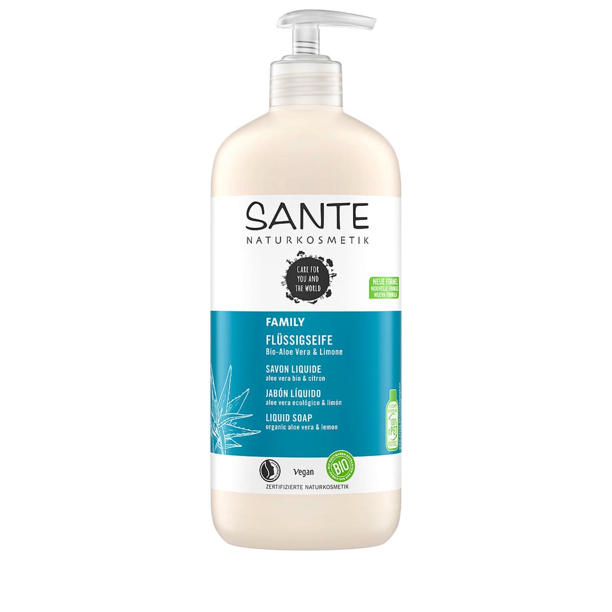 Savon Liquide Bio Aloe Vera & Citron Vert