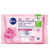 Eau de Rose Lingettes Démaquillantes