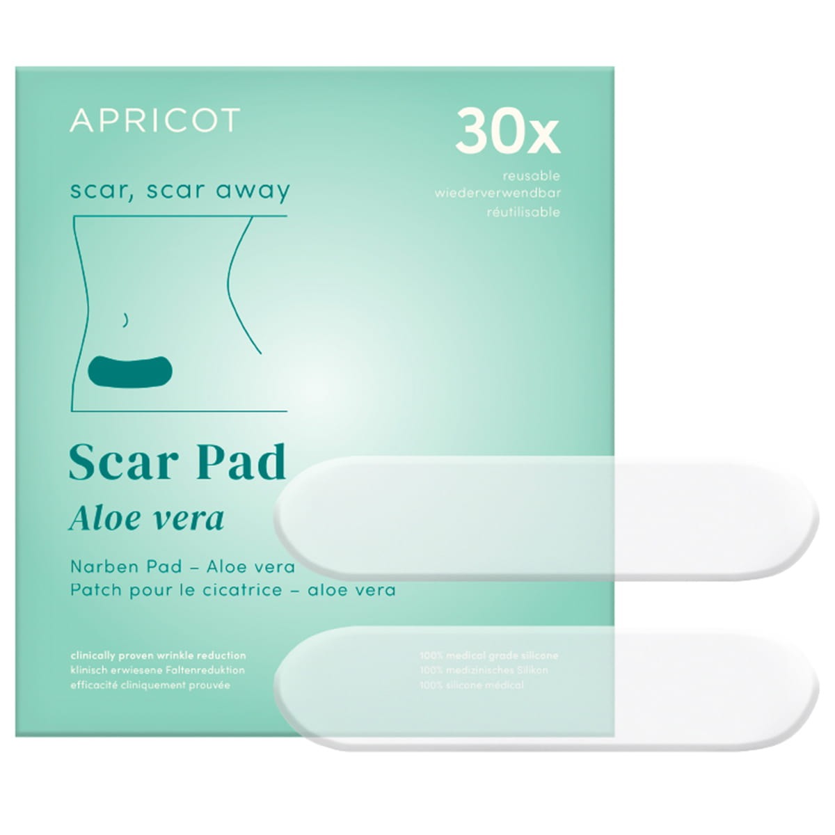 Aloe Vera Scar Pads