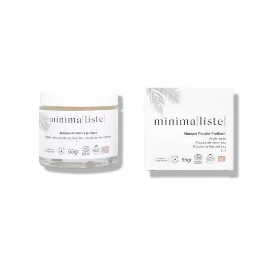 Minima[liste] - Masque poudre purifiant