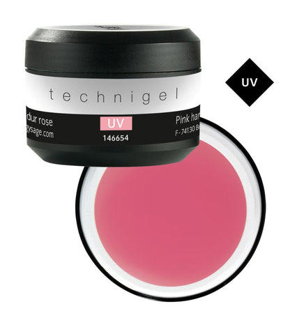 Peggy Sage - Gel da costruzione TECHNIGEL UV&amp;LED - duro - Rosa trasparente 