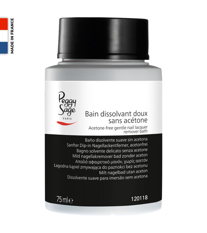 Peggy Sage - Bain dissolvant doux sans acétone twist and remove