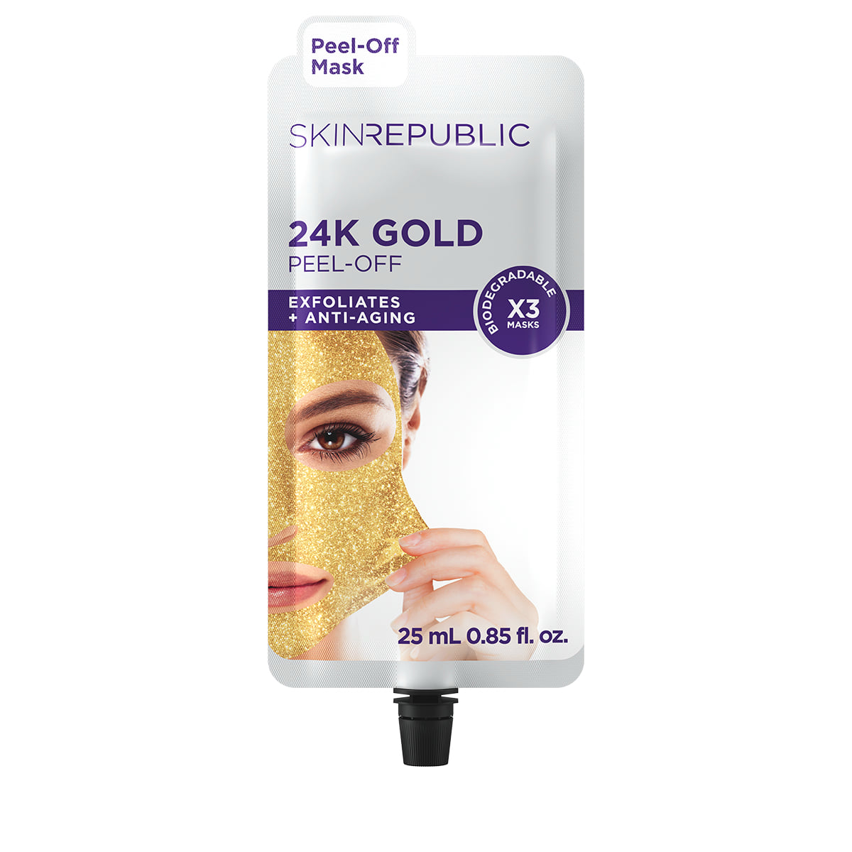 Masque Visage Peel-Off Or 24C