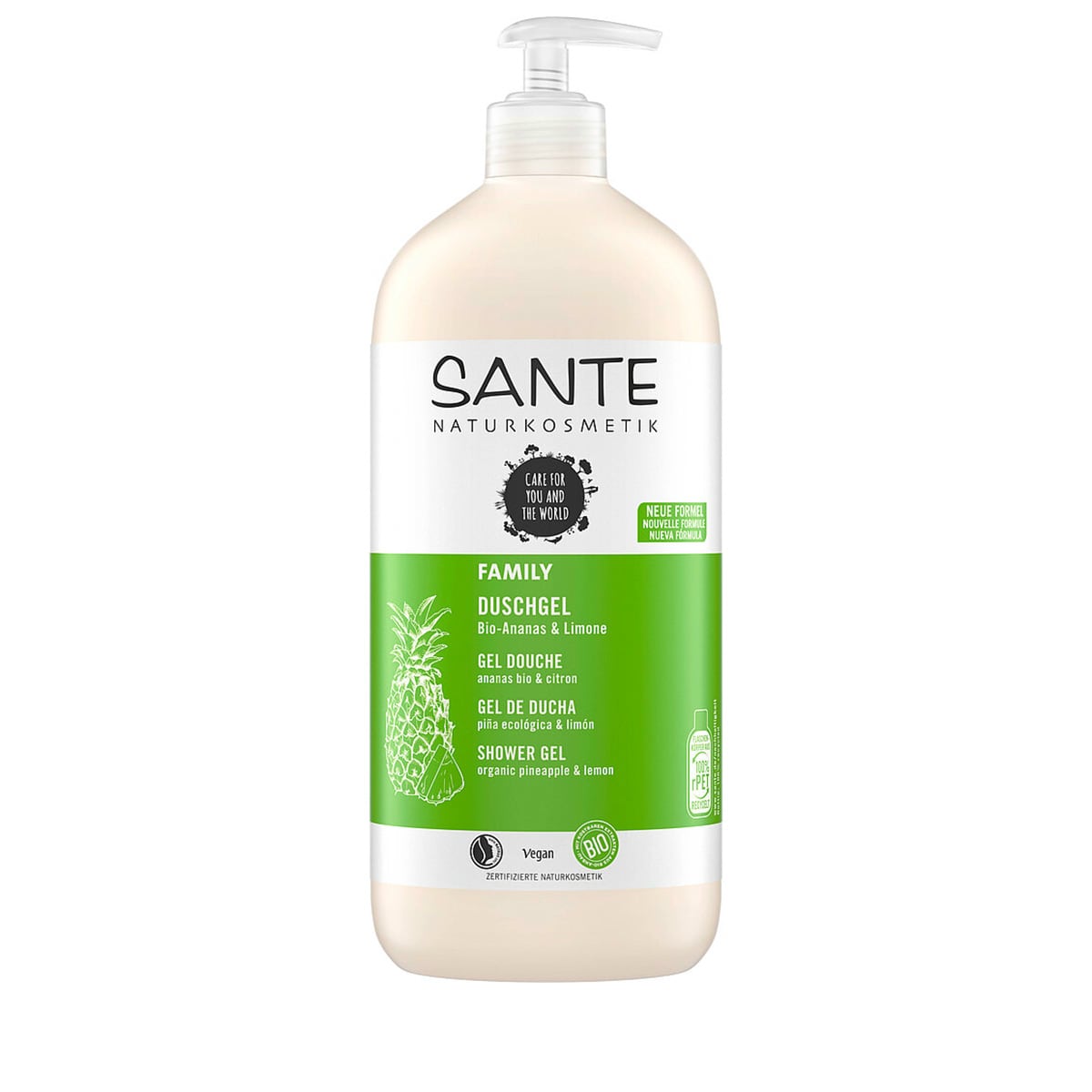 Gel Douche Bio Ananas & Citron Vert