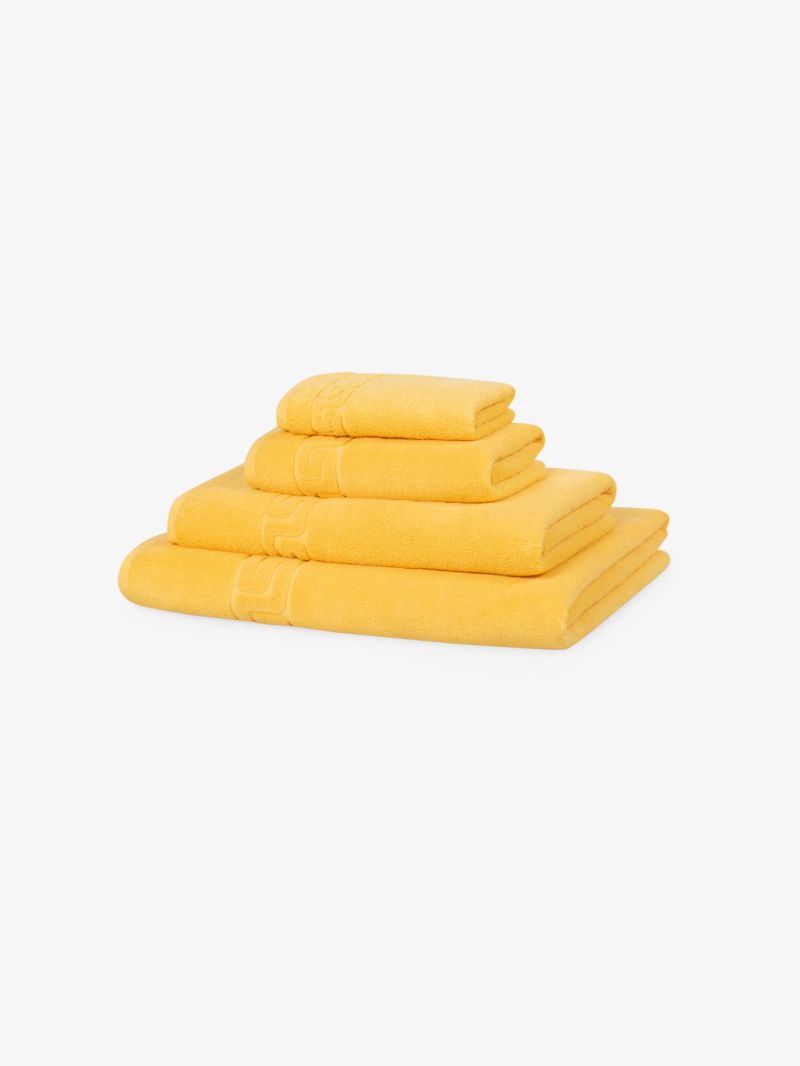 Serviettes De Bain Dreamflor jaune dorée