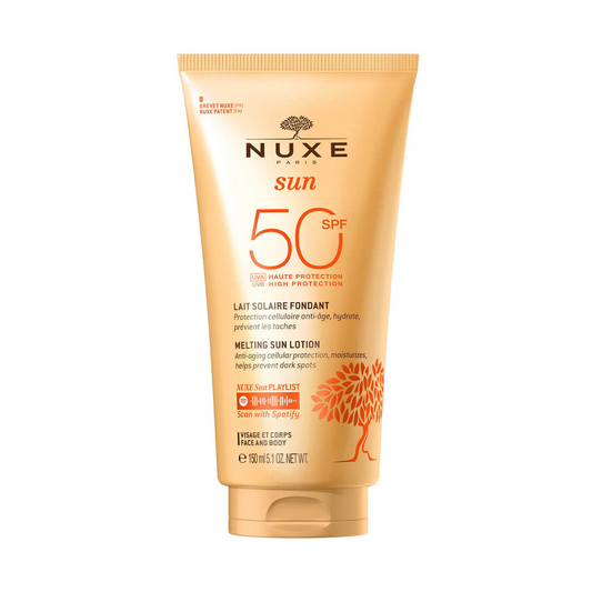 Nuxe - SPF50 - Lait Fondant Visage et Corps - Haute Protection