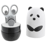 Kit de Soin des Ongles 4-en-1 - Panda