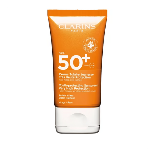 Clarins - Crème Solaire Jeunesse Très Haute Protection SPF 50+