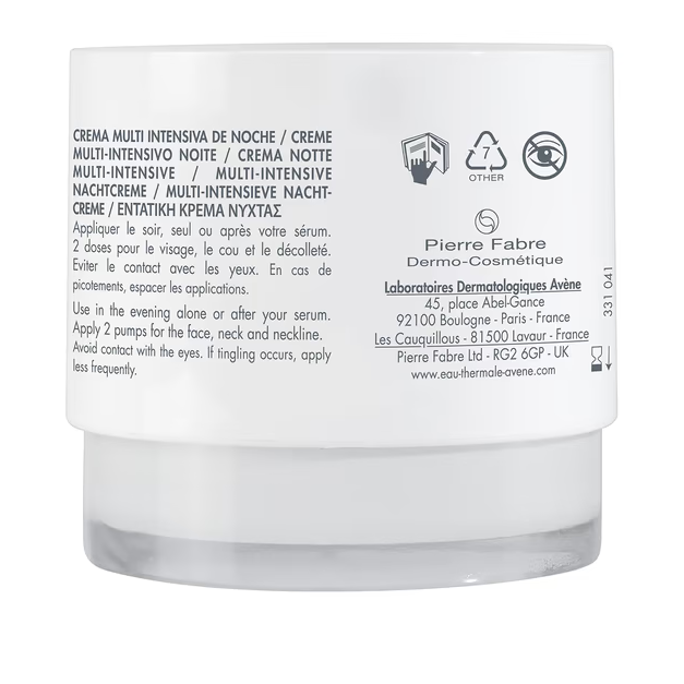 Avene - Hyaluron Activ B3 - Crema da notte 