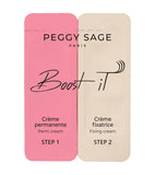 Peggy Sage - Set de crème permanente & crème fixatrice sourcils