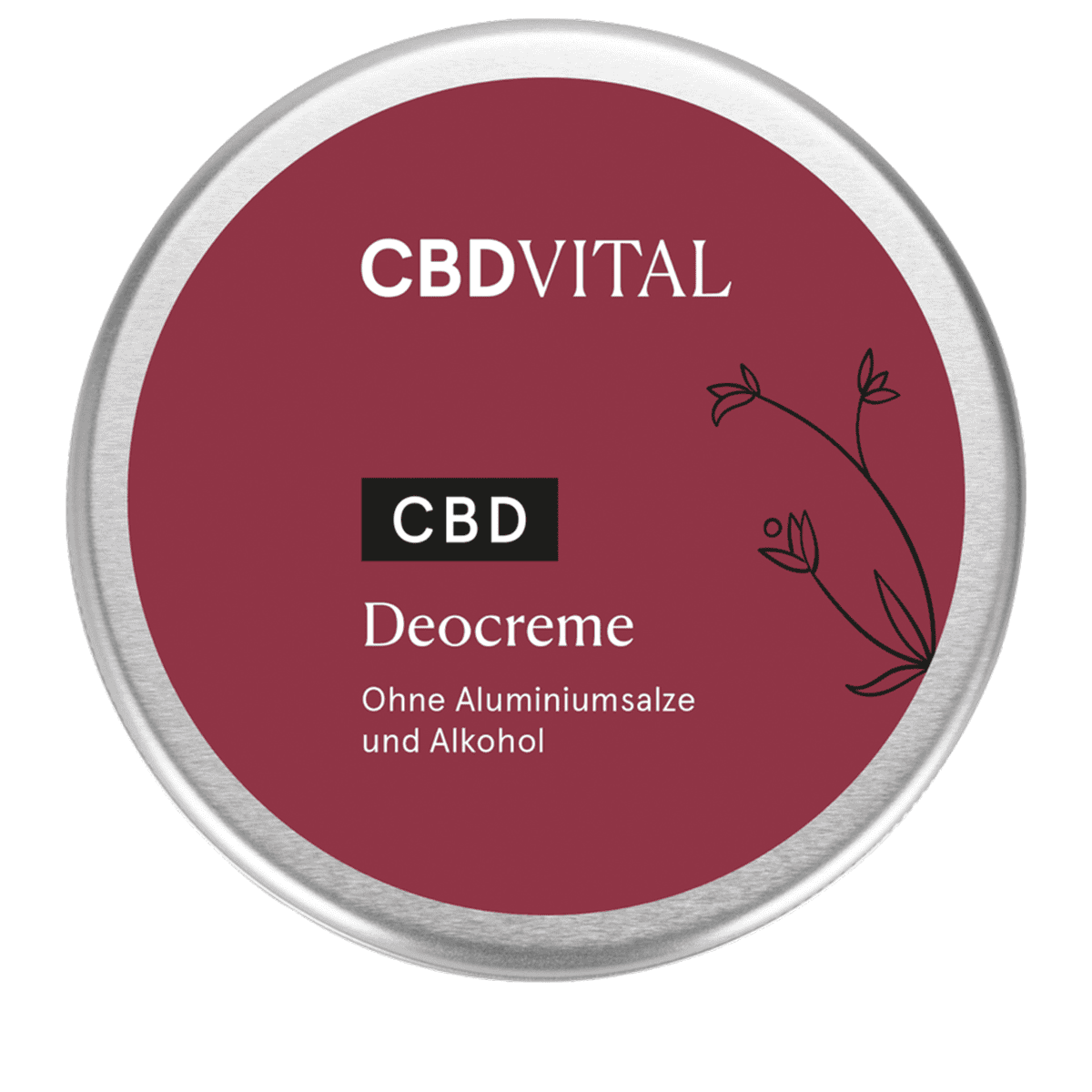 Crème déodorante CBD