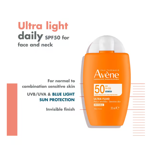 Avene - Ultra Fluide Invisible SPF 50