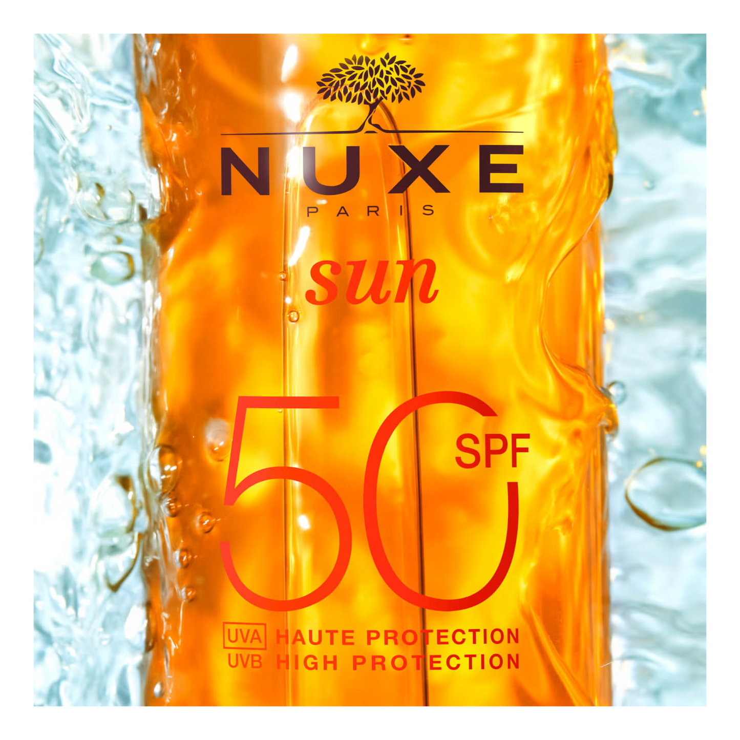 Nuxe - SPF50 -  Huile Bronzante Visage et Corps - Haute Protection