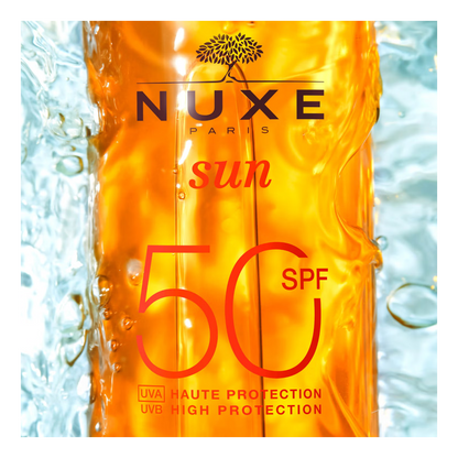 Nuxe - SPF50 -  Huile Bronzante Visage et Corps - Haute Protection