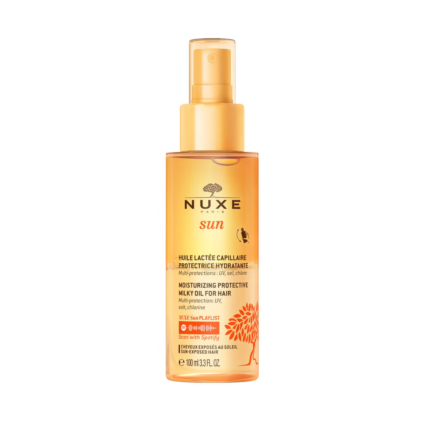 Nuxe - Huile Lactée Capillaire Protectrice Hydratante