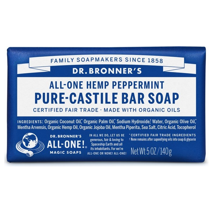 Dr. Bronner's - Saponetta - Menta piperita