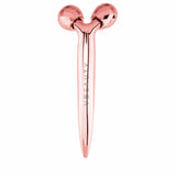 Face Sculpting Roller 3D Rose doré