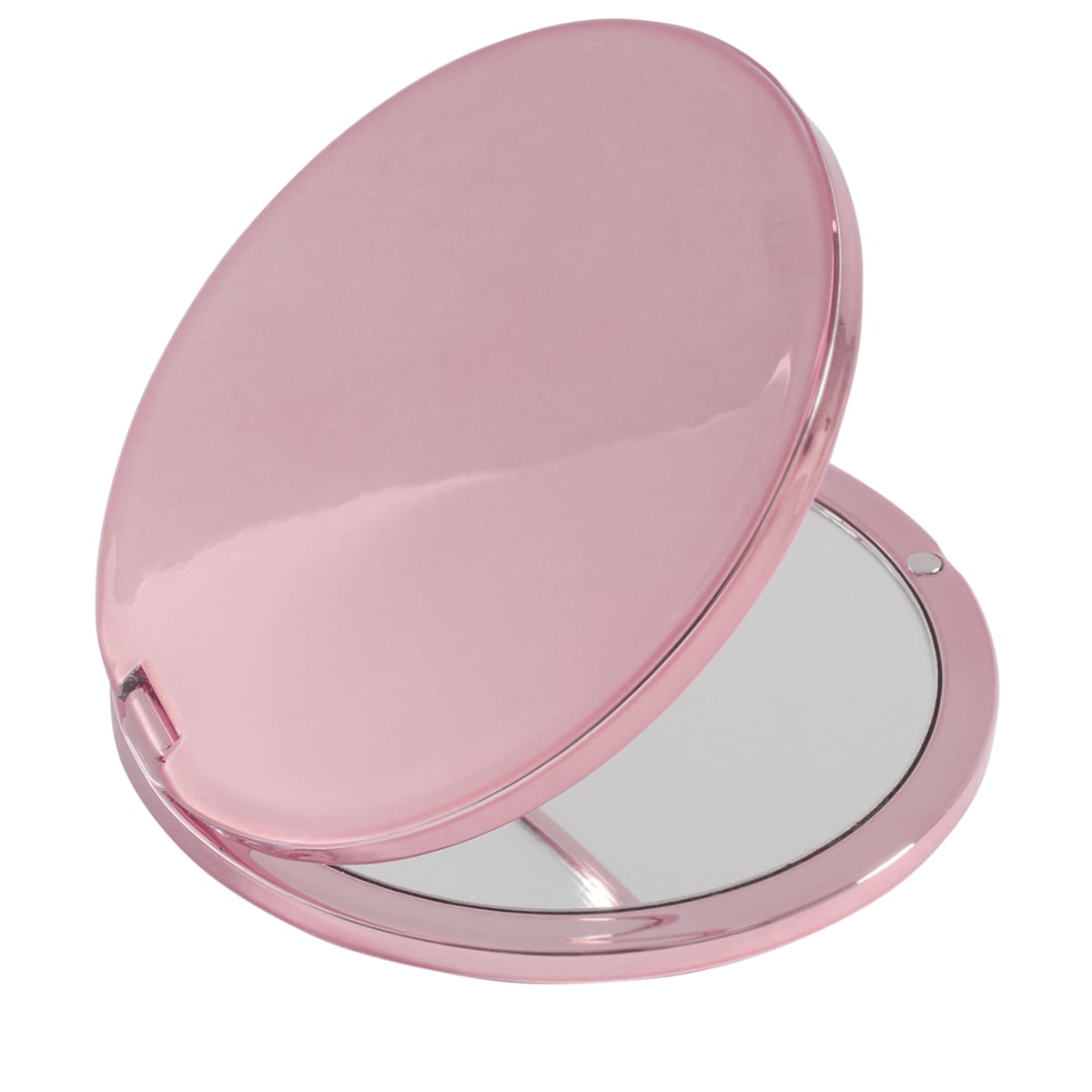 Miroir de Poche - rose clair, x1 et x2